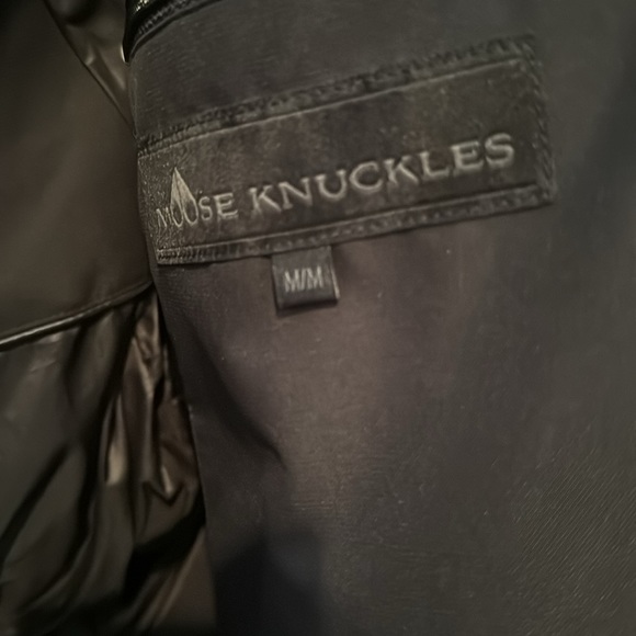 Moose Knuckles - Cloud Bomber Shearling Trim Jacket. New With Tags - Picture 4 of 7